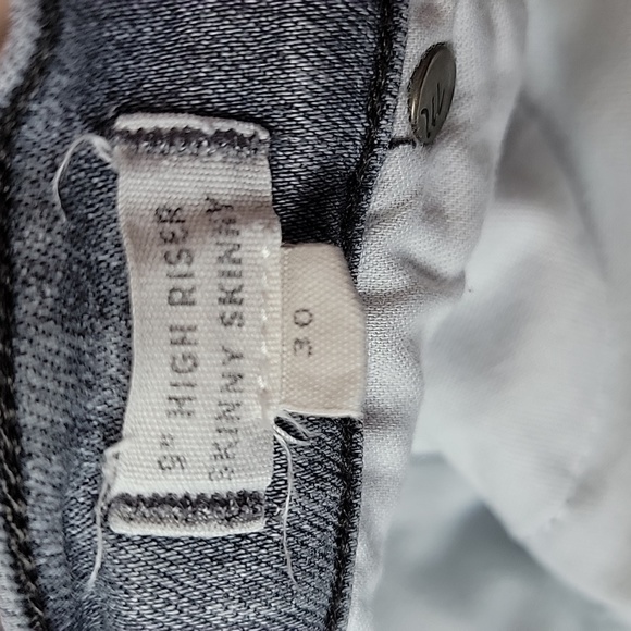 Madewell 9" High-Rise Skinny Jeans in Shaw Wash/ 30. - Picture 7 of 13